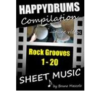 Happydrums Compilation Rock Grooves 1-20 (ebook)
