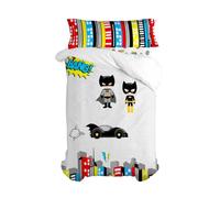 HappyFriday Juego de Funda nórdica Mr Fox Bat Multicolor Cama de 80/90 2 Piezas