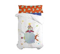 HappyFriday Juego de Funda nórdica Petit Prince Multicolor Cama de 80/90 2 Piezas