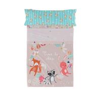 HappyFriday Juego de Sábanas Moshi Moshi Fantasy Multicolor Cama de 105 2 Piezas
