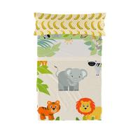 HappyFriday Juego de Sábanas Mr Fox Wild Multicolor Cama de 80/90 2 Piezas