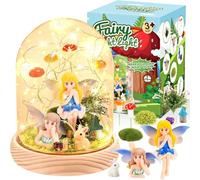 HappyGoLucky Regalo Niña 3-12 Años, Figuras de Hadas DIY Juguetes Niña 4-12 Años Manualidades Niña 4-12 Años Regalo Niño 4-12 Años