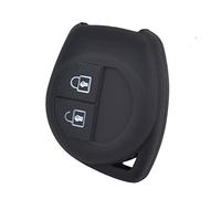 Happyit Cubierta de la Caja de la Llave del Coche de Silicona para Opel Vauxhall Agila para Fiat Sedici para Suzuki Jimny 2 Botones Negro