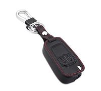 Happyit Cuero Casos de la Cubierta de la Llave del Coche Llavero para Opel Astra J Corsa D Zafira C Mokka Insignia Cascada Karl Adam Meriva 2 Botones
