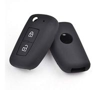Happyit Silicona Caja de la Llave del Coche Cubrir para Nissan X-Trail Juke Qashqai Micra Pulsar 2014-2019 2 Botones