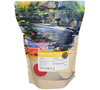 HAPPYKOI® Muñecas de gusanos de seda secos, gusanos de seda, 1 kg | El aperitivo Powersnack para sus peces Koi estanque, reptiles, tortugas, tortugas de agua, alimento saludable para insectos