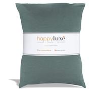 Happyluxe Almohada de viaje, almohada de aviσn para hombres y mujeres, lavable a mαquina, transpirable, mαs suave que el algodσn, 17 x 13 pulgada