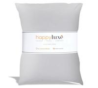 Happyluxe Almohada de viaje, almohada de aviσn para hombres y mujeres, lavable a mαquina, transpirable, mαs suave que el algodσn, 17 x 13 pulgada