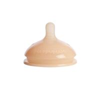 HappyMami, Tetina Personalizable, Adaptable a la forma de tu Pecho, Tetina Biberón, Tetina de Silicona Grado Alimentario, Libre de Bisfenol A, Doble Sistema Anticólicos