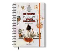 HappyMots Agenda Anual 2026 Semana vista | 13 meses (dic 2025-dic 2026) - Diseño Inspirador, Organización Total y un Toque de Felicidad (ME PROMETO LLEGAR LEJOS Y NO ME VOY A FALLAR)