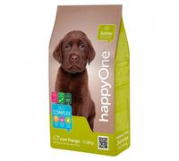 HappyOne Junior - Pienso seco para perros - Pollo - Cantidad: 18 kg