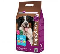 HappyOne Mix - Pienso seco para perro adulto - Pollo - Cantidad: 4 kg