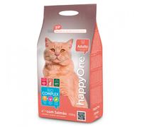 HappyOne - Pienso seco para gato adulto - Salmón - Cantidad: 2 kg