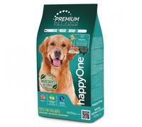 HappyOne Premium - Pienso seco para perro adulto - Salmón - Cantidad: 15 kg