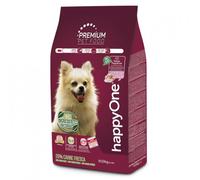 HappyOne Premium Razas Pequeñas - Pienso seco para perros adultos - Aves - Cantidad: 10 kg