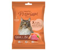 HappyOne Premium Snacks para gato - Salmón y atún - Cantidad: 50 g