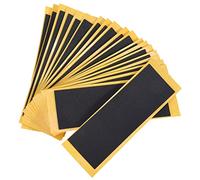 Happysnow 20 unids/lote negro tablero cubierta sin cortar cinta adhesiva negra espuma cinta adhesiva 38 mm x 110 mm