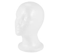 Happysnow Cabeza de maniquí de espuma femenina modelo sombrero PerüCke Display Stand Rack
