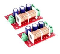 Happysnow YLY-2088 Divisor de frecuencia de audio 400W ajustable 2 vías crossover filtro rango completo alto bajo frecuencia divisor