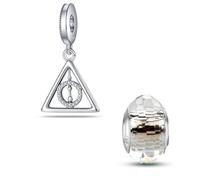 HappyStar 925 plata esterlina abalorios para pulseras Charm Bead Fit for Pandora pulsera mujer Dangle Pendant for Charms Bracelets(Con perlas de aislamiento)