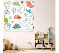HappyStor HSCIExc28029 Estor Enrollable Estampado Digital Infantil Tejido Traslúcido 100% Poliéster Medida Total Estor:120x250 (Solo Ancho Tela:116-117cm.)