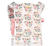 HappyVk - Porta Muñecas - Porta muñecas para niñas pequeñas delante y detrás - Flores antiguas