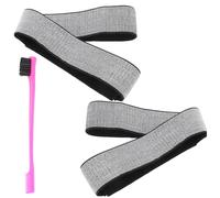 Happyyami 1 Juego Bandas Ajustables para Pelucas Bandas de Fijación Elásticas para Pelucas de Malla Lavable y Duradera