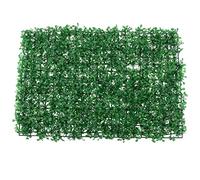 Happyyami 1 Juego pared de plantas artificiales almohadilla azulejos cuadrado estera de hierba jardin vertical jardín vertical césped artificial cesped artificial para jardin páginas Green
