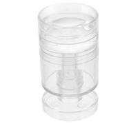 Happyyami 1 Juego sello de manicura francesa consejo ultravioleta estampado stamping para uñas alicate cortauñas Herramientas de arte de uñas plantillas de uñas para arte de uñas el plastico