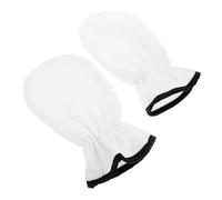 Happyyami 1 Par Guantes térmicos de cera para manos guantes para el cuidado de la piel de las manos guantes de cera para manos calentador de cera de parafina poliéster