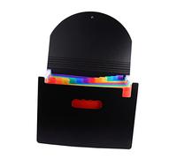 Happyyami 1 pieza Bolsa de con Tapa Organizador de Archivos Portátil Clasificadora Expandible para Almacenamiento de Papeles y