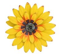 Happyyami 1 Pieza Colgante De Margarita Decoración De La Guardería Del Bebé Falso Fiesta Rústico Decoración Al Aire Muro De Flores Floral Decoración De Paredes Verticales Para Yellow