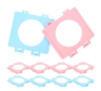 Happyyami 10 Cubiertas de Plástico para Jaula de Hámster Diseño de Acceso Externo y Conexión Segura para Tubos de Mascotas en Módulos de Túnel