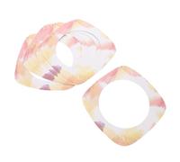 Happyyami 10 Piezas Anillos de Protección para Máquina de Cera Accesorios Desechables para Calentadores de Cera Mats para Evitar Derrames y Mantener el Espacio de Trabajo