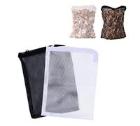 Happyyami 10 Piezas Bolsa De Medios Filtrantes Hilo Filtrante para Pecera Filtro De Pecera Pequeña Bolsas De Medios De Acuario Bien Bolsa De Medios De Acuario Colador Lavabo Malla Fina
