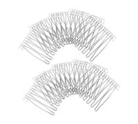 Happyyami 10 Piezas Peines de Inoxidable con Novias Accesorios para Peines Laterales Decorativos para Peinados Color