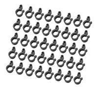 Happyyami 100 Uds Abrazadera De Tubo De Riego Por Goteo Abrazaderas De Ajuste De Manguera Abrazaderas De Manguera De Jardín Manguera De Riego Abrazadera Colgante Piezas De Riego Por Goteo