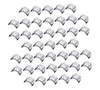 Happyyami 100piezas Pelo Invisible De Malla Elástica Para Fijar Pelucas y Coletas Para Profesionales Enfermeras y Bailarinas Color Negro