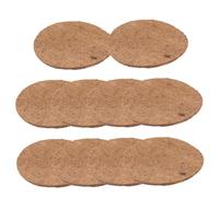 Happyyami 10piezas Almohadillas para Nido De Estera Natural De para Huevos De Aves Prácticas Alfombrillas para Cría Nido De