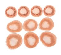 Happyyami 10piezas Bolsa De Redecilla Pelo De Malla Elástica Reutilizables Cubremoños Invisibles Para Bailarinas Empleados Bancarios Enfermeras Escenario De Baile
