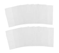 Happyyami 1200 De Algodón Tatuados De Repuesto Para Limpieza Facial Almohadillas Cosméticas Rectangulares Para Exfoliar El Rostro Accesorios De Limpieza Tela Blanca No Tejida