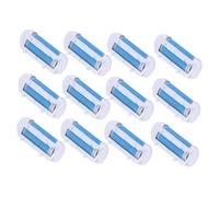 Happyyami 12piezas Kit Cabezales Repuesto Para Electrónica Pies Rodillos Curvos Antiescaras Para Durezas y Piel Muerta Accesorios Pedicura Seguros y Duraderos Compatibles Para Spa Casa