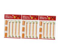 Happyyami 1juego Cepillos De Dientes Para Mascotas Diseño Doble Cara Cepillos De Dedo Para Perros y Gatos Cuidado y Práctico Mejora La Salud Bucal De Tu Mascota