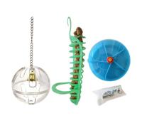 Happyyami 1juego Comedero para Pájaros De Forrajeo Exterior Alimentador para Periquitos y Cacatúas Accesorios para Alimentación y Actividad Física De Aves