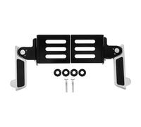 Happyyami 1par Estriberas Aplicables de Aluminio con Pedal Plegable Antideslizante para Motos Eléctricas y Scooters Reposapiés Resistentes y Compatibles con Múltiples Modelos