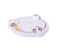 Happyyami 1pieza Juguete Eléctrico para Gatos Automática Interactiva Ratoncito De Diversión Turntable para Estimulación y Entretenimiento De
