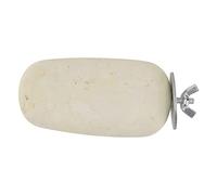 Happyyami 1pieza Parrot Bird Calcium Grinding Stone Teething Toy for Hamsters and Squirrels Flat Platform for Teeth Care