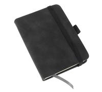 Happyyami 2 Piezas pequeño cuaderno de cuero organizador de planificacion diaria tamaño de bolsillo pequeño bloc de notas travelers notebook cuadernos mini cuaderno pequeño diario Papel