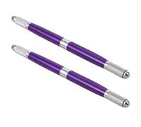 Happyyami 2 rotuladores para de : rotuladores multifunción para bordar, hechos a mano, para maquillaje, costuras precisas y diseño de, color morado.