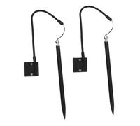 Happyyami 2 Unidades De Lápiz Óptico De Pantalla Resistiva con Cordón para Tableta Lápiz Antipérdida Soporte para Lápiz Óptico Lápiz Interactivo para Pizarra Blanca Lápiz Táctil